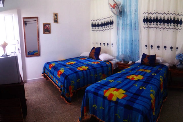 'Habitacion 1' Casas particulares are an alternative to hotels in Cuba.